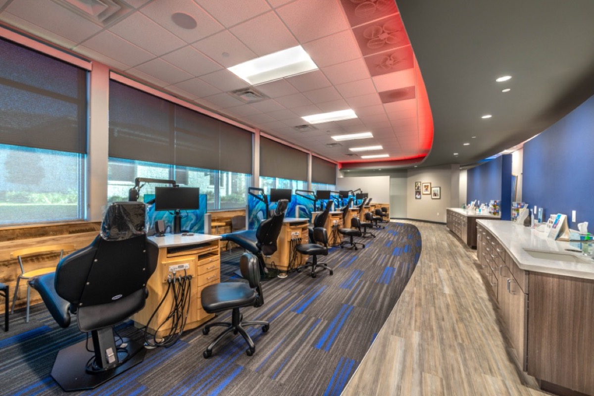 Corinth Orthodontics — completed dental office real estate project by RCA Global Dynamics (view 9)